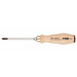 Felo 33720390 #2 x 100mm Wood Handle Phillips Screwdriver