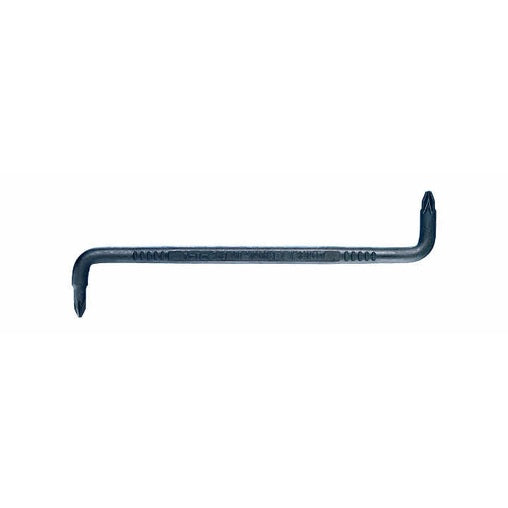 Felo 34134000 Offset Screwdriver, Pozidriv PZ 3 + 4 x 200 mm