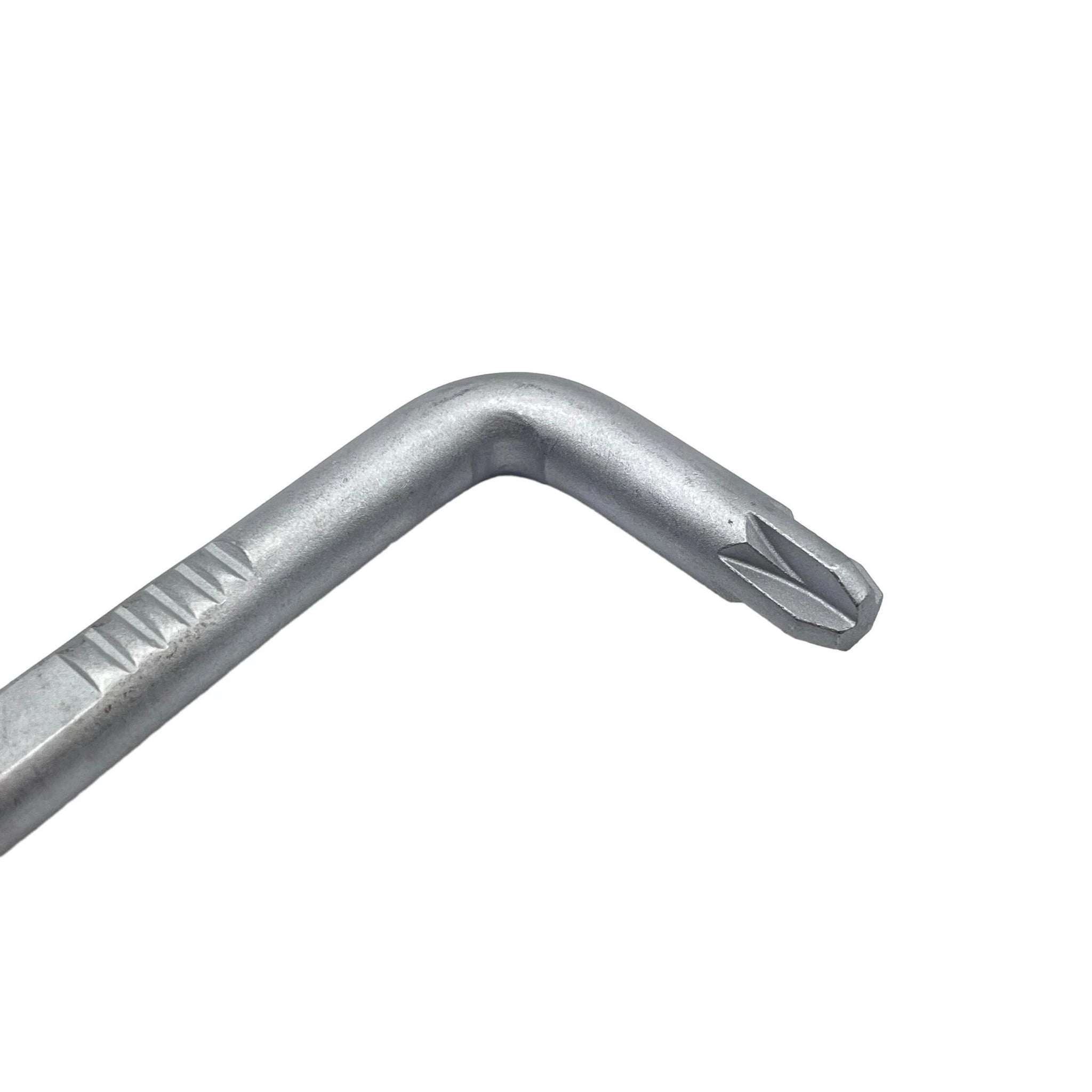 Felo 34134000 Offset Screwdriver, Pozidriv PZ 3 + 4 x 200 mm