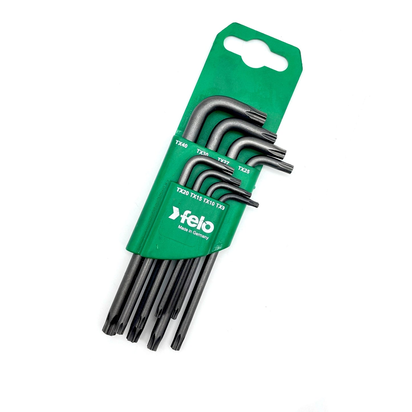 Felo 34888811 Set of 8 L-shaped hex keys Torx T9-T40