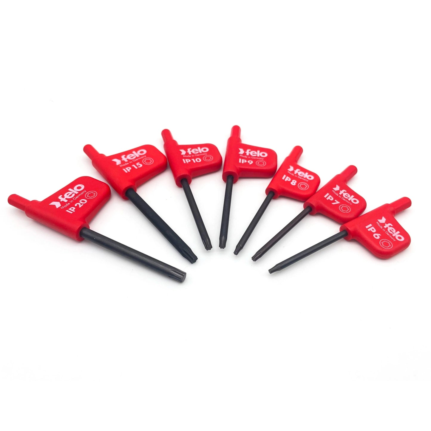 Felo 34990750 Torx Plus Flagdriver Set, 6 IP - 20 IP, 7 Pieces