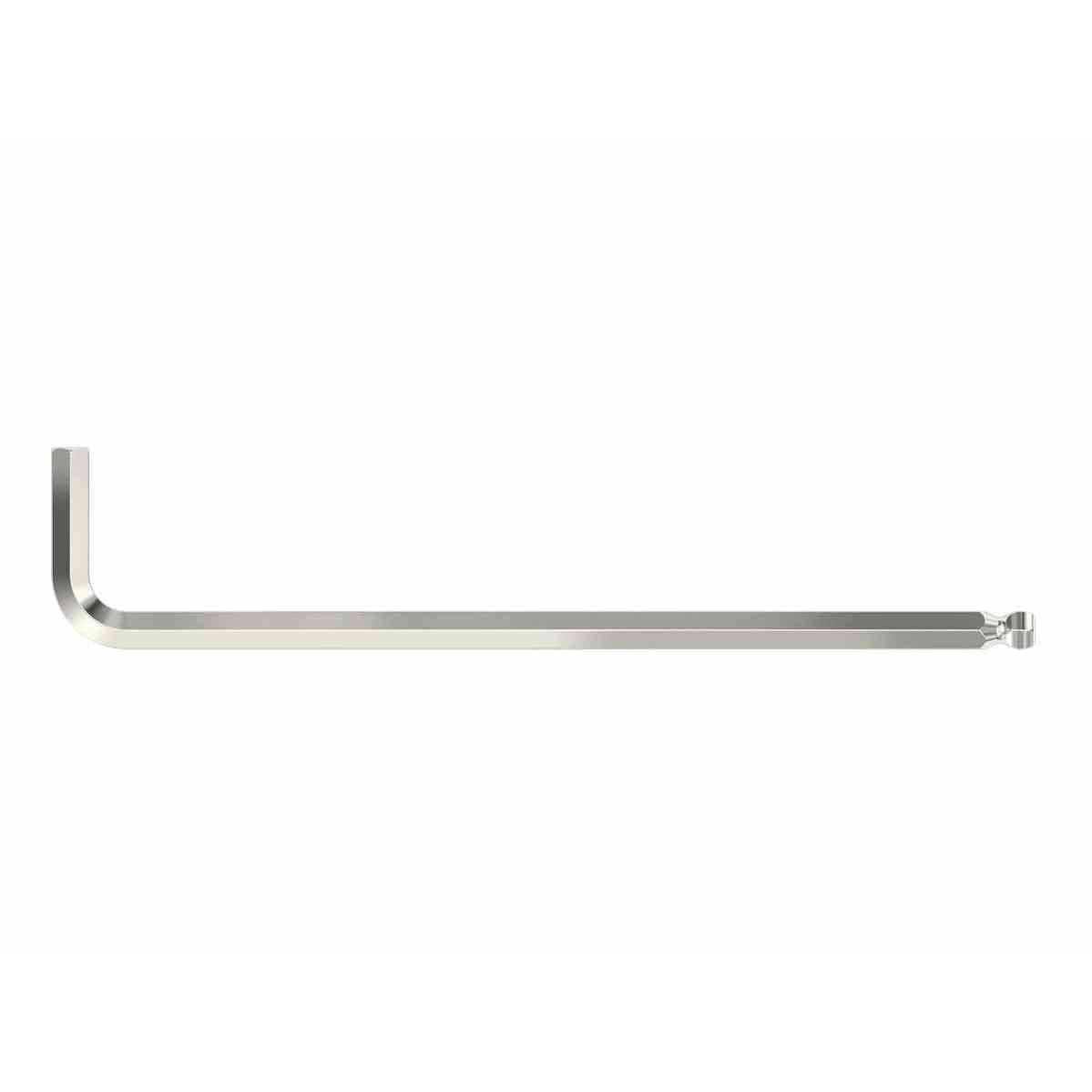 Felo 36502510 Hexagonal L-shaped extended key with ball end HEX 2.5x114.5mm
