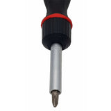 Felo 37420405 Magazine Handle Ratcheting Bitholder, SL/PZ/PH/Torx, 181 mm, 8 Pieces