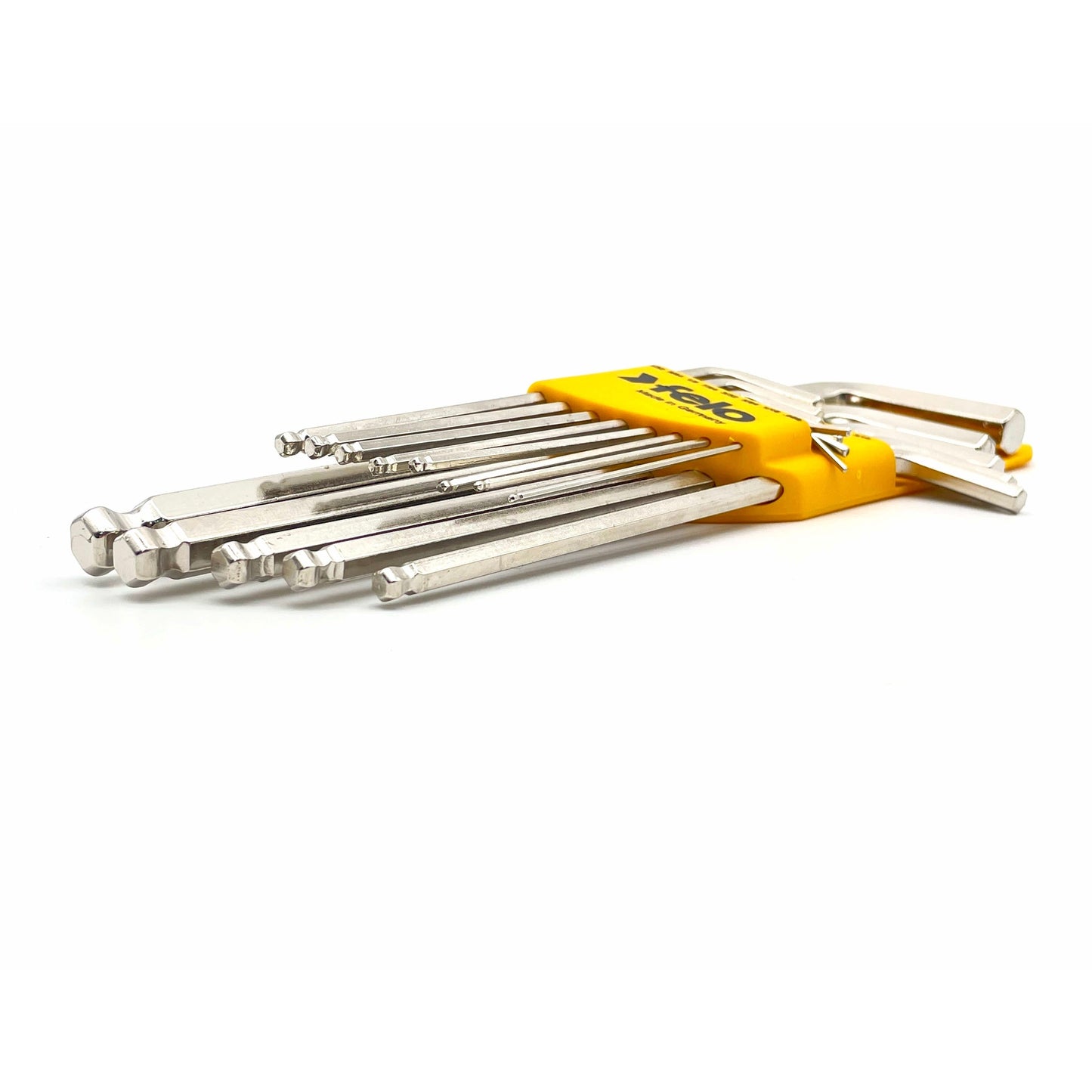 Felo 37513011 Set of inch keys L-shaped hexagonal extended with ball end 13pcs HEX .050"-3/8"