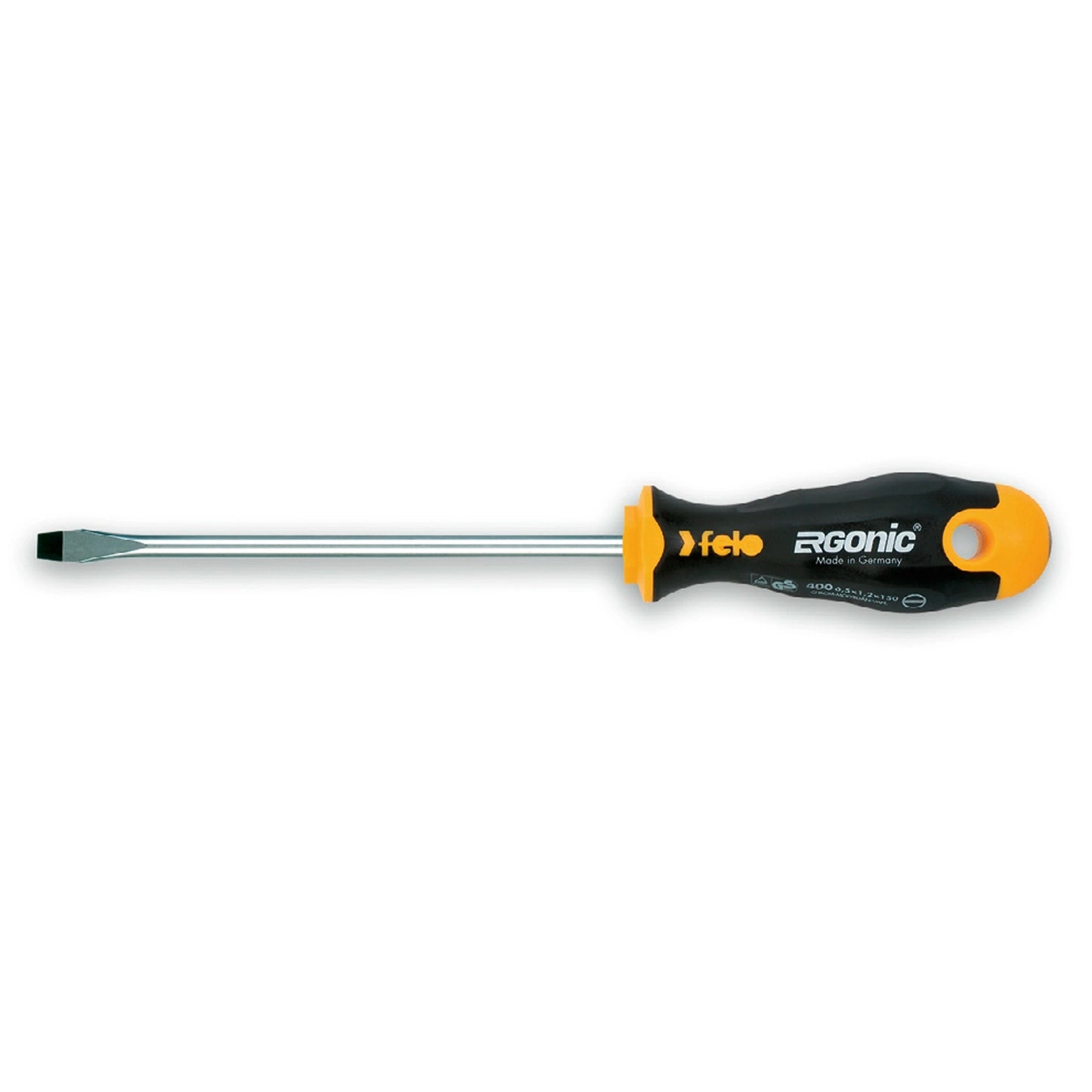 Felo 40061010 Ergonomic Flat Slotted Screwdriver 6.5X1.2X500