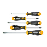 Felo 40095118 Ergonic 5 Piece Slotted & Phillips Screwdriver Set