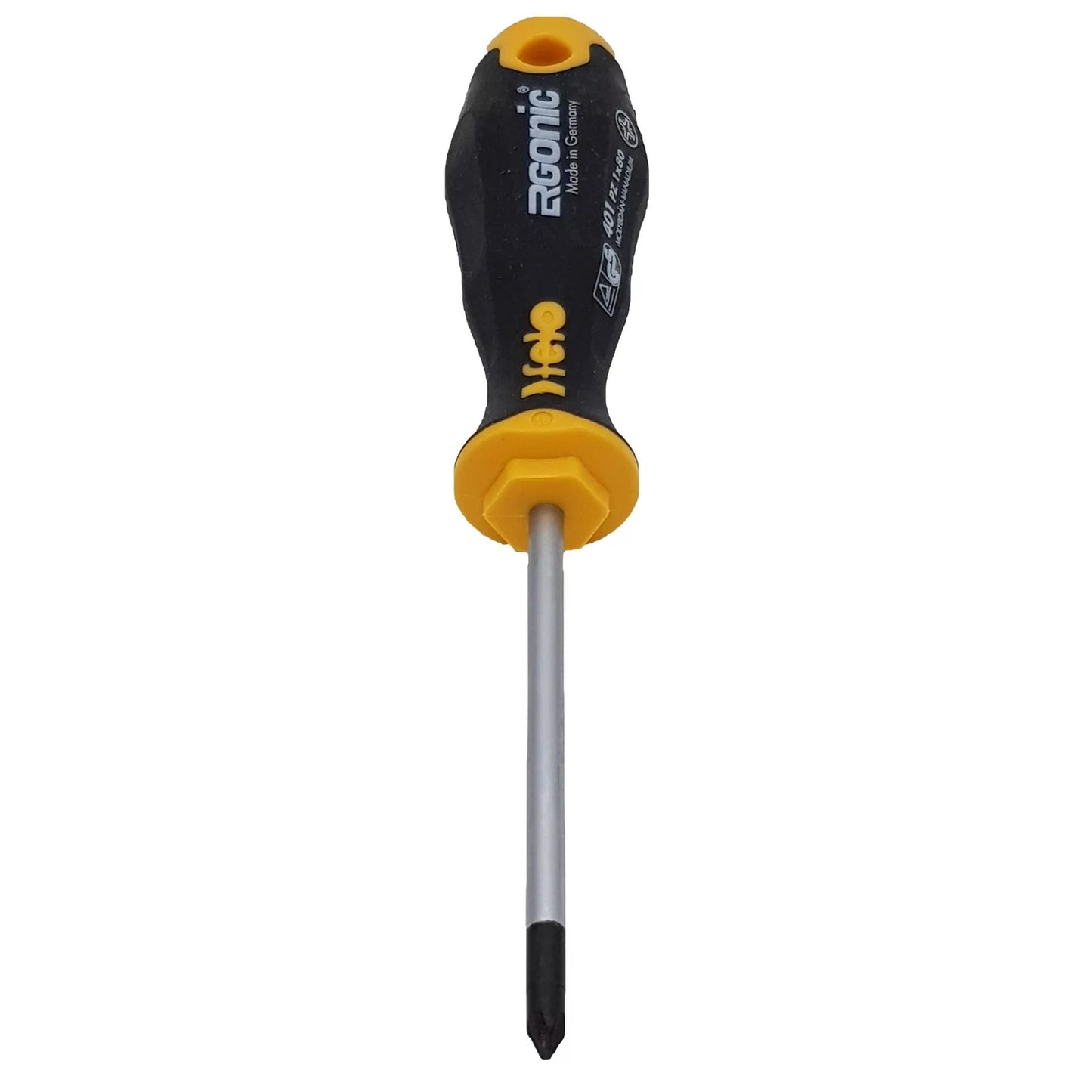 Felo 40110210 Ergonic #1 x 80mm Pozidriv Screwdriver