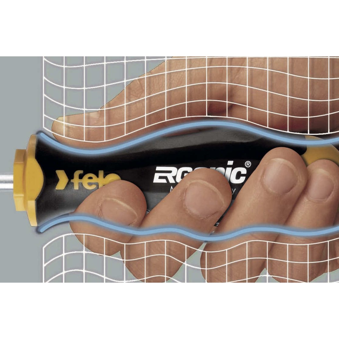 Felo 40210210 Ergonic #1 x 80mm Phillips Screwdriver
