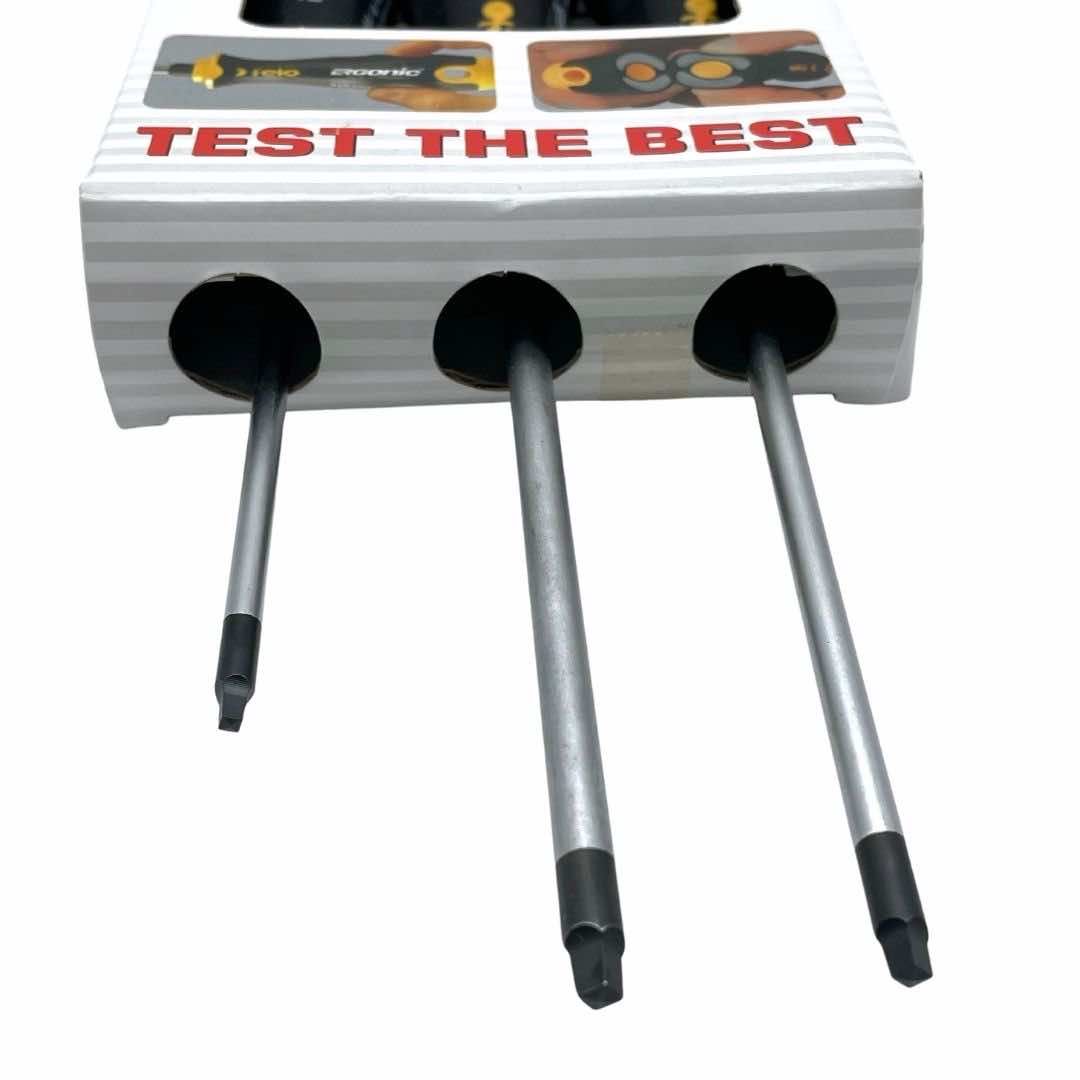 Felo 40493148 Ergonic 3 Piece Square Screwdriver Set