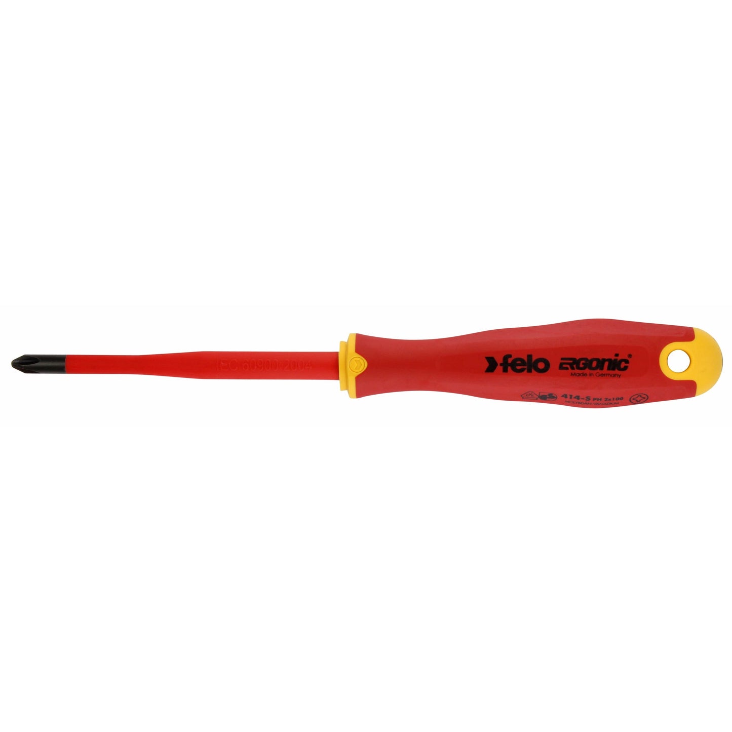 Felo 41385198 E-slim Insulated 5 Piece Slotted & Phillips Screwdriver Set
