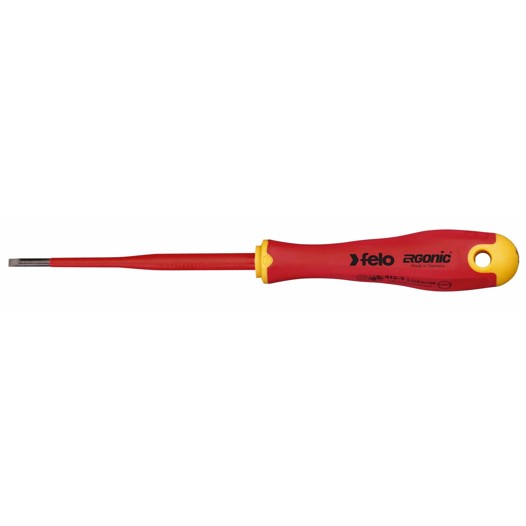 Felo 41385398 Set of dielectric screwdrivers Ergonic E-SLIM SL/PZ, 5 pcs