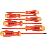 Felo 41396198 Ergonic Insulated 6 Piece Slotted & Phillips Screwdriver Set