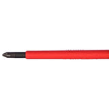 Felo 41510290 Ergonic VDE Insulated Pozidriv Screwdriver, PZ 1 x 80