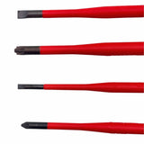 Felo 41784198 Ergonic E-SLIM SL/Z Dielectric Screwdriver Set, 4pcs