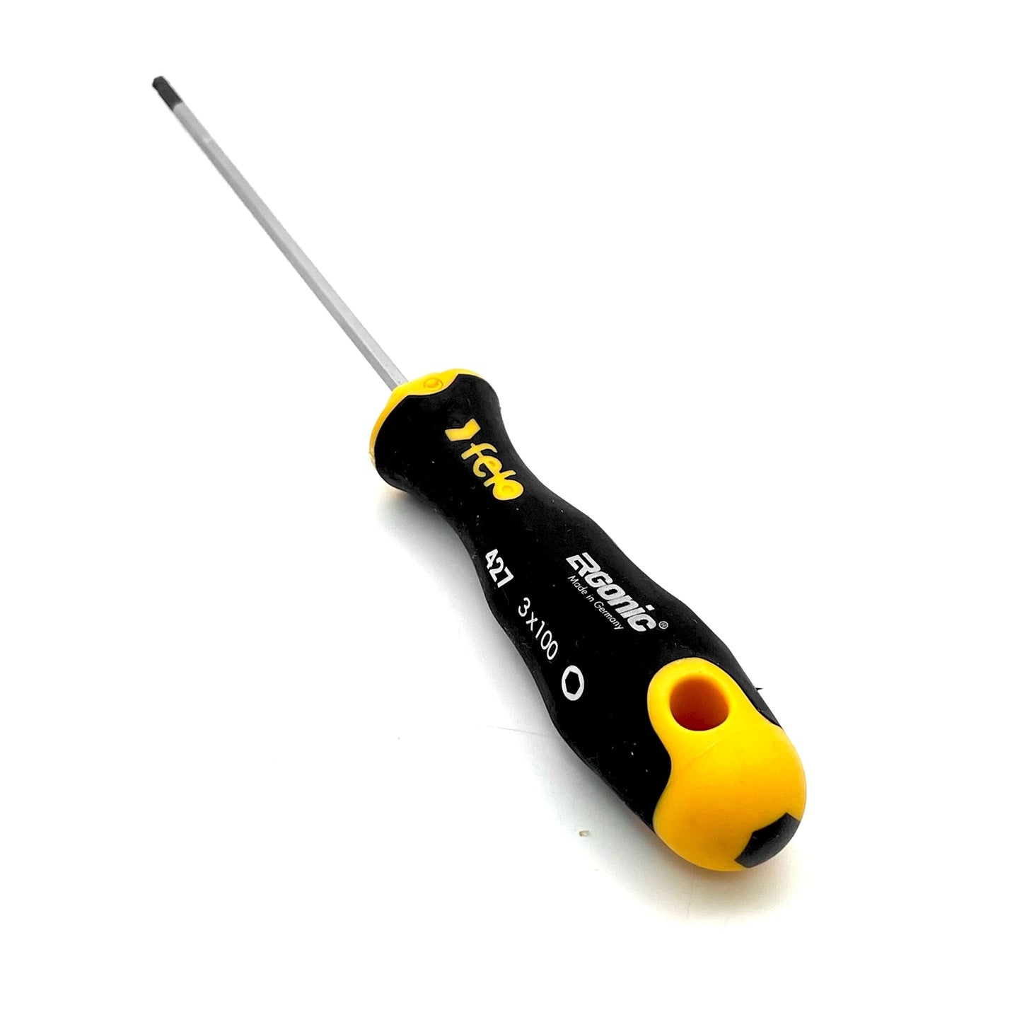 Felo 42730340 Ergonic Ball End Hex Screwdriver, 3 mm x 100 mm