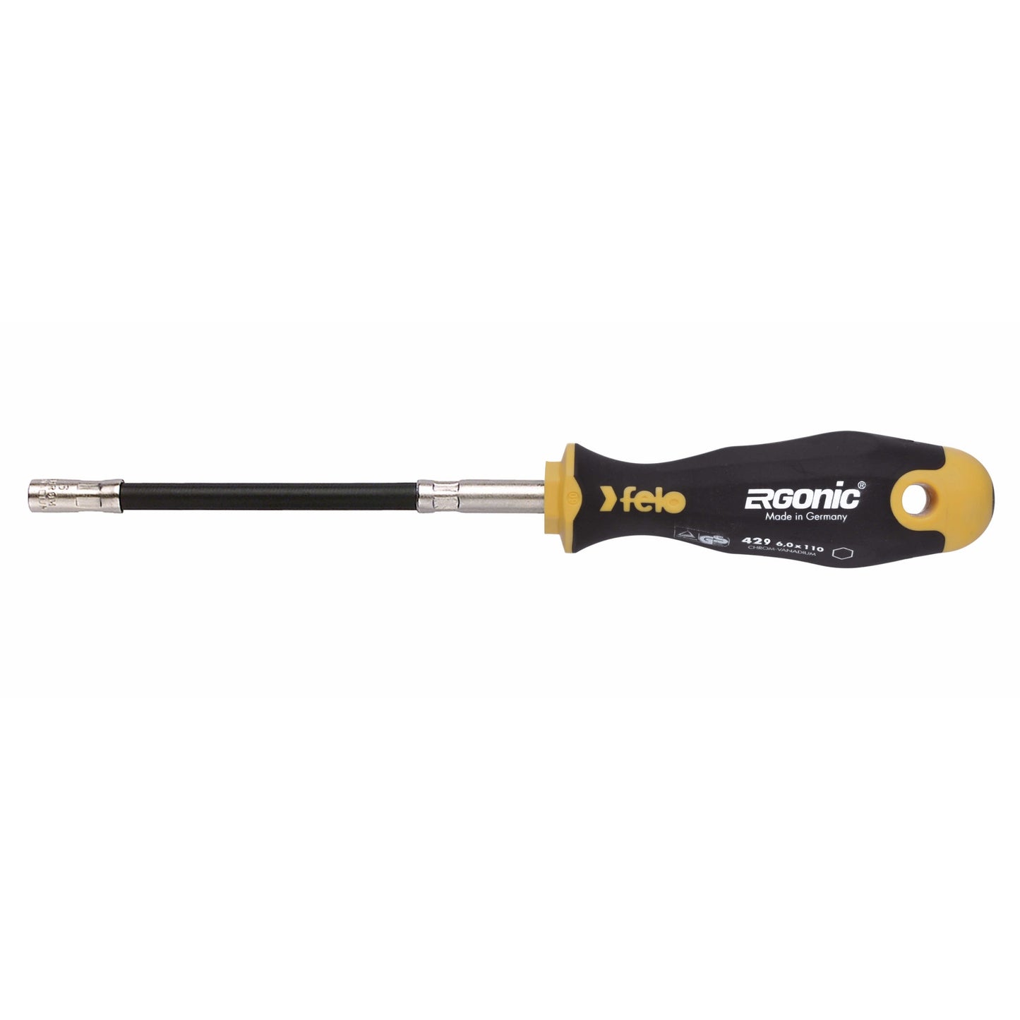 Felo 42905040 Ergonic 5.0X170 Flexible Rod Screwdriver Socket Wrench