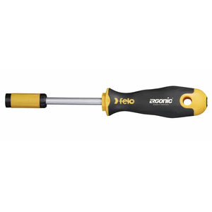 Felo 43810040 Ergonic Screwdriver with Automatic Magnetic Holder Star 1/4"