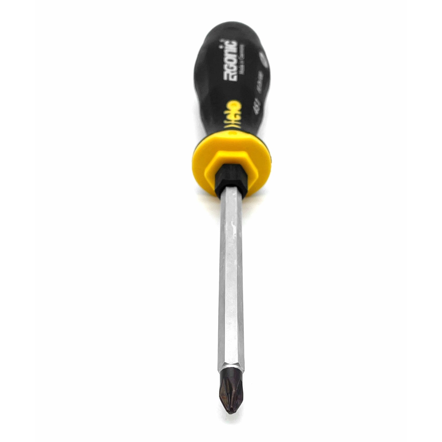 Felo 45120340 Ergonic with Striking Cap Pozidriv Screwdriver, PZ 2 x 100