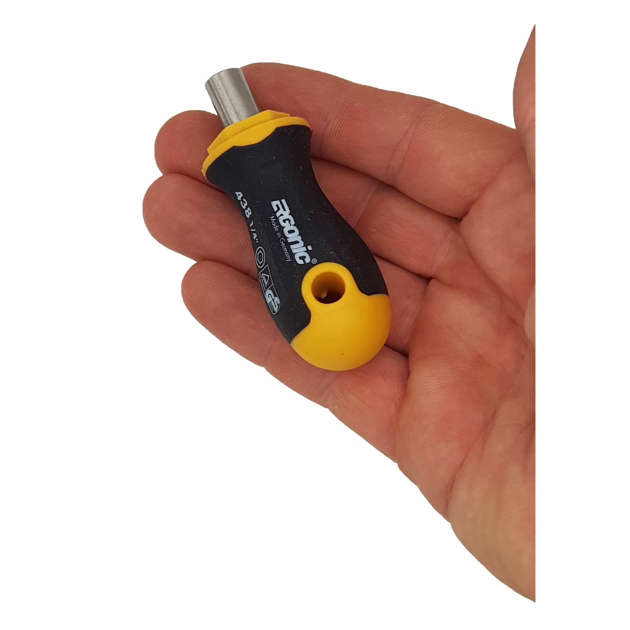 Felo 46902640 Ergonic Stubby Magnetic 1/4