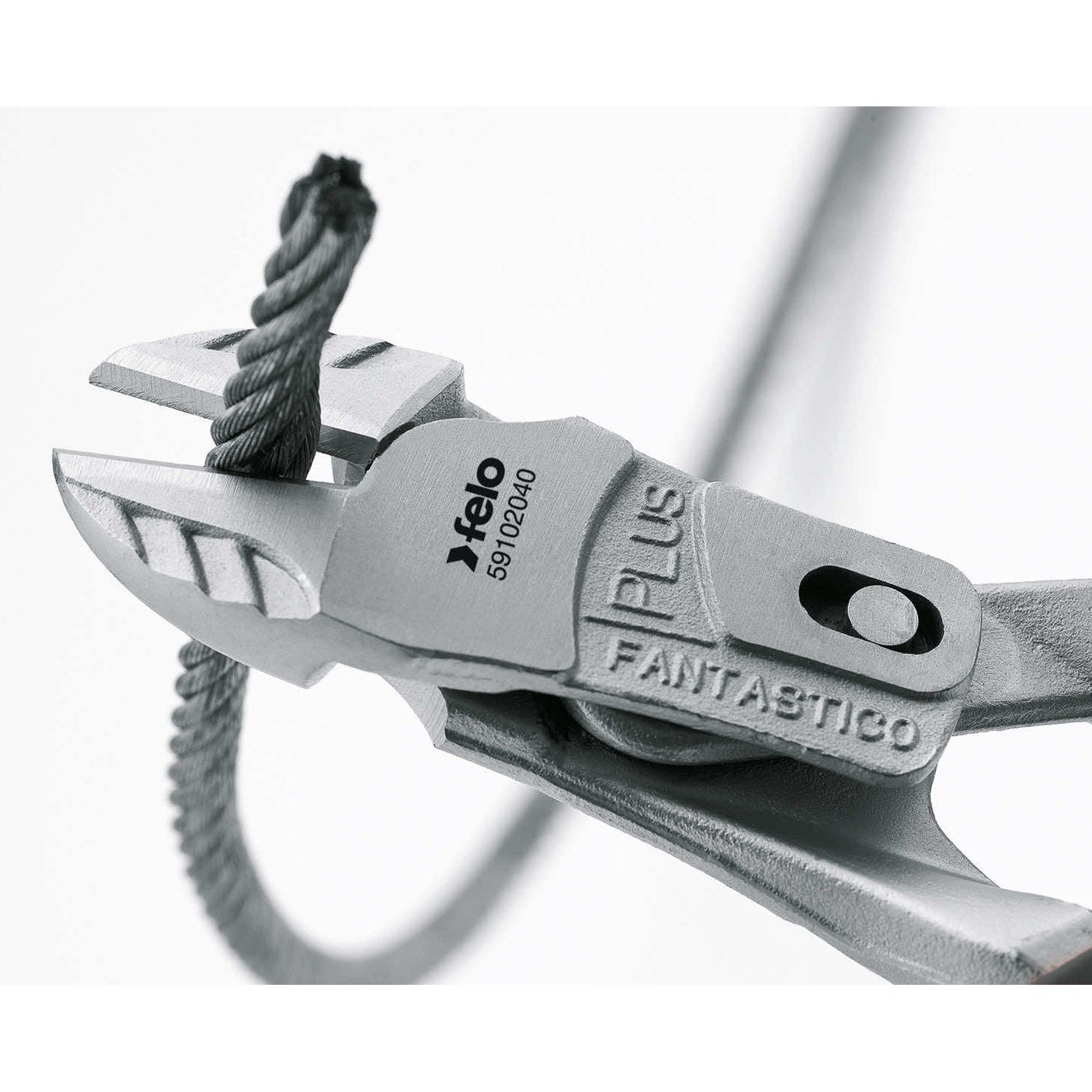 Felo 59102040 8" Heavy-Duty Lever Diagonal Cutters