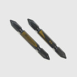 Fujiya Kurokin 5102-65-BG Double-ended bit, 2-piece set, +1 x 65mm