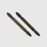 Fujiya Kurokin 5202-82-BG Double-ended bit, 2-piece set, +2 x 82mm
