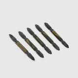 Fujiya Kurokin 5215-65-BG Double-ended bit set of 5 +2 x 65mm