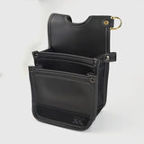 Fujiya Kurokin Architectural Thin Light PU Leather Tool Pouch
