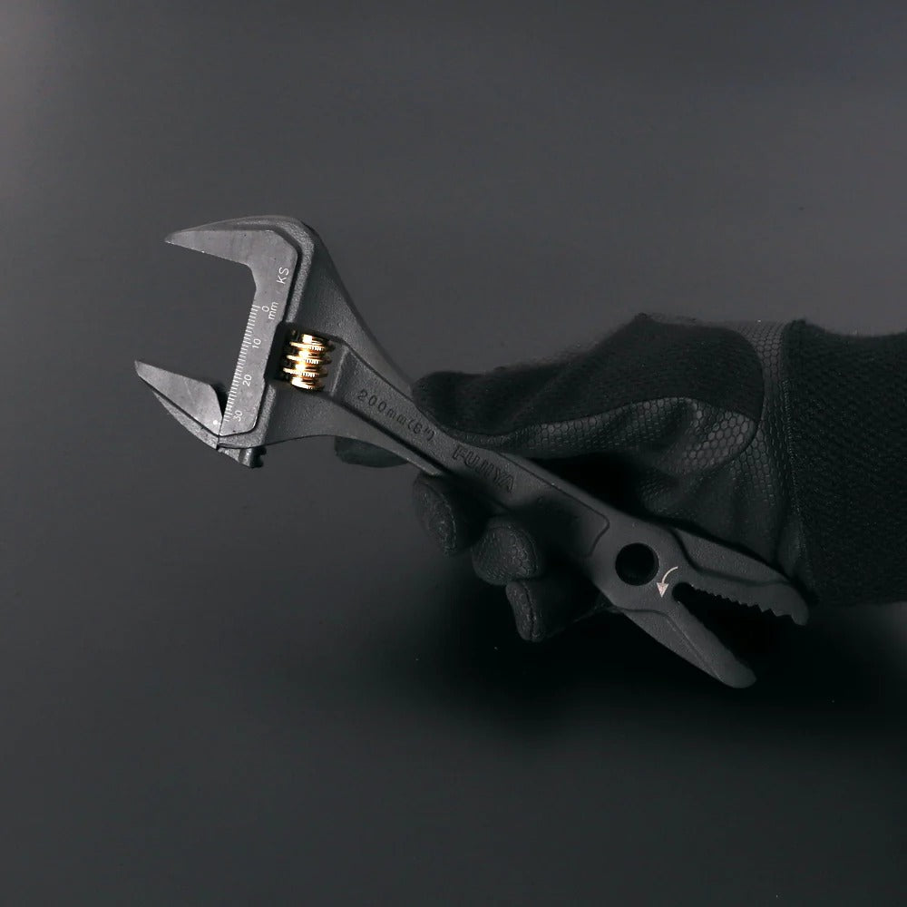 Fujiya Kurokin FGP-32-BG Quick-Adjust Adjustable Wrench
