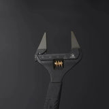 Fujiya Kurokin FLT-34-BG Slim Jaw Adjustable Wrench with Grip Handle