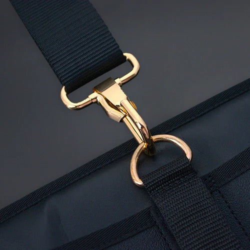 Fujiya Kurokin Light PU Leather Padded Suspenders
