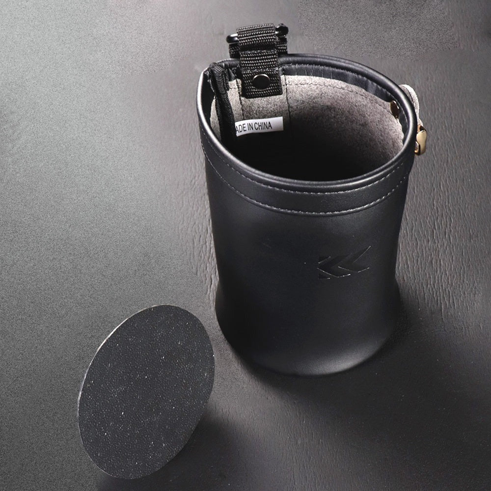 Fujiya Kurokin Light PU Leather Small Parts Pouch