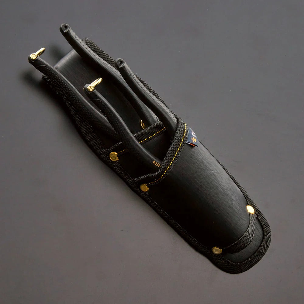 Fujiya Kurokin PS-62BG Water-Repellent PVC 2-Tier Pliers Holder