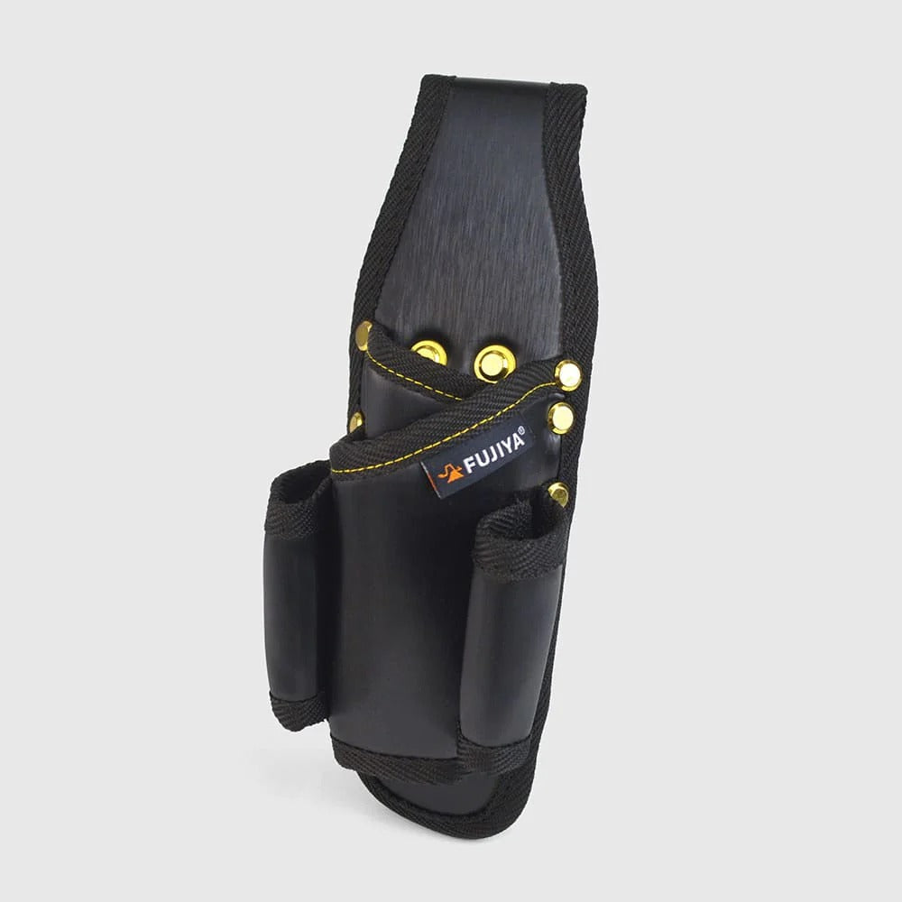 Fujiya Kurokin PS-72BG Water-Repellent PVC 2-Tier Pliers and Screwdriver Holder