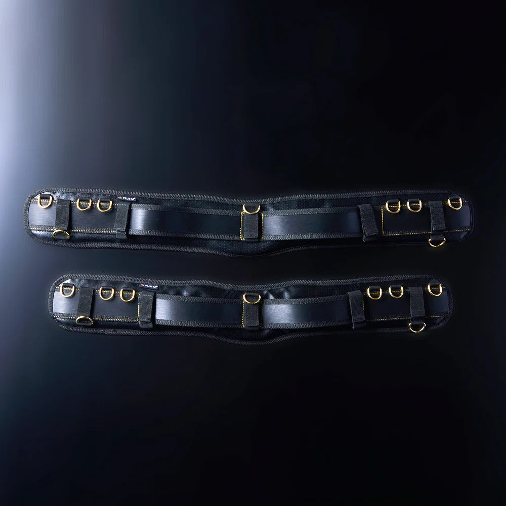 Fujiya Kurokin Water-Repellent PVC Padded Support Belt
