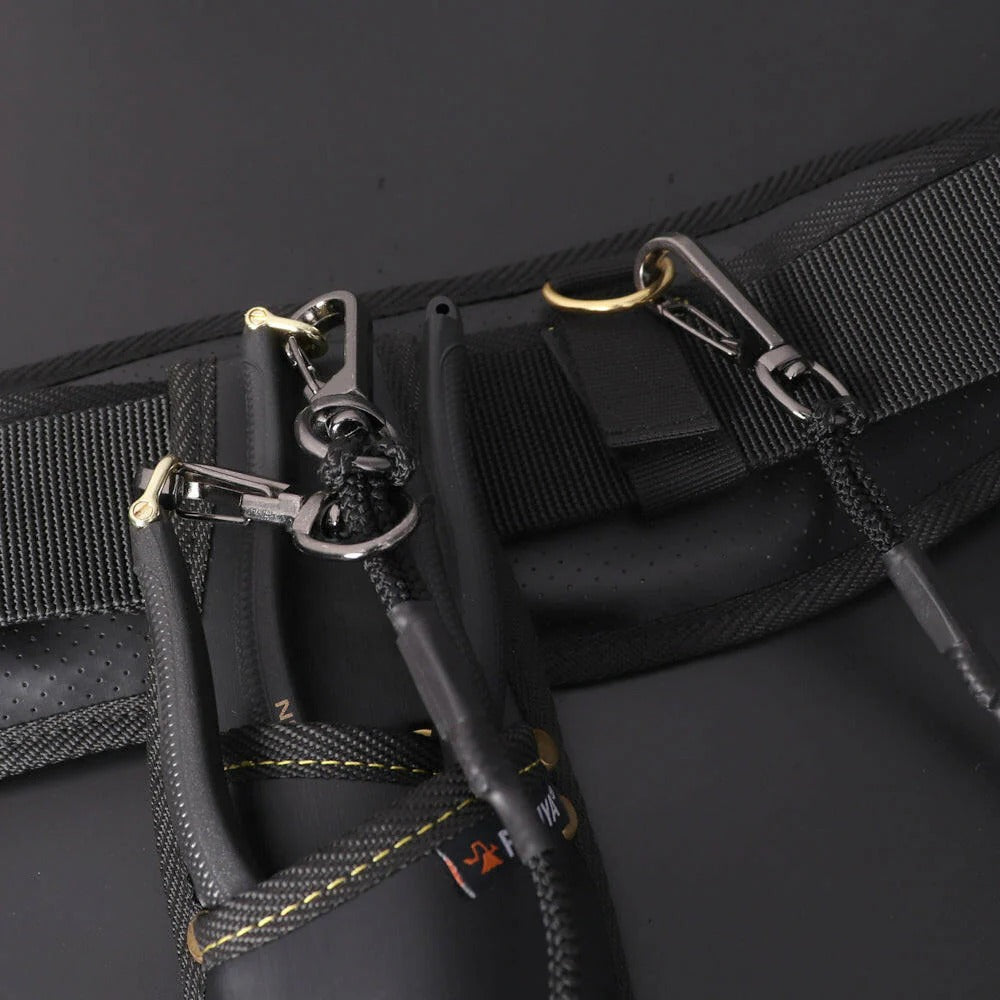 Fujiya Kurokin Water-Repellent PVC Padded Support Belt