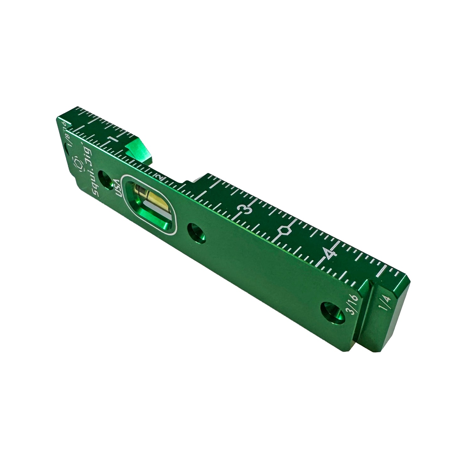 Green - Squi.Jig FPRS45 Standard Heel w/ Screws and Vial