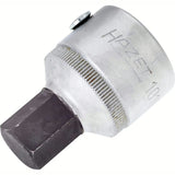 Hazet 1010-17 3⁄4″ Screwdriver socket ∙ Inside hexagon profile ∙ 17 mm