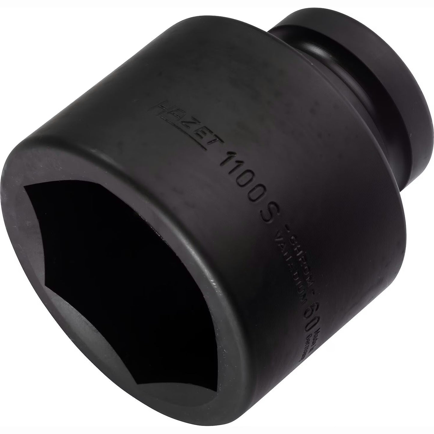 Hazet 1100S-60 1″ Impact socket ∙ 6-point outer profile ∙ 60 mm
