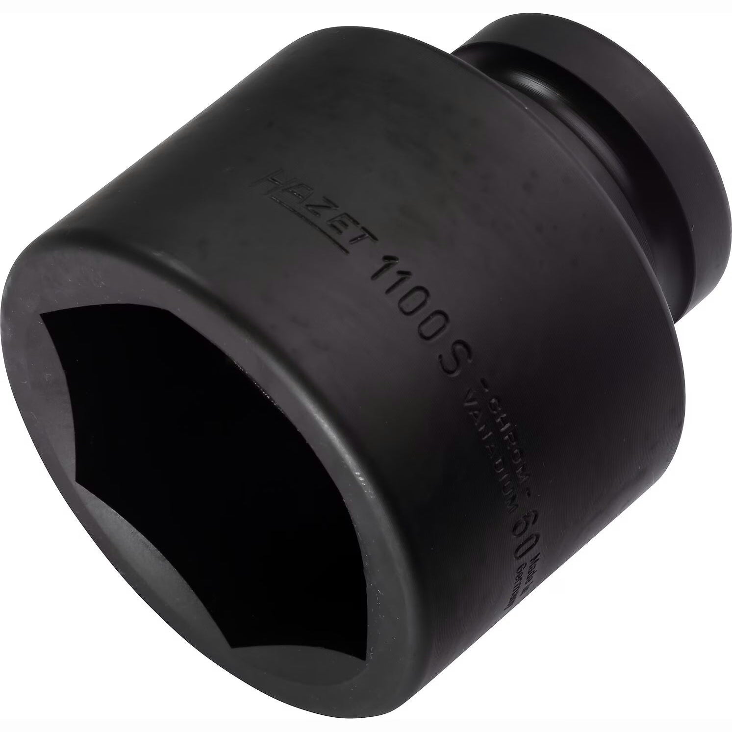 Hazet 1100S-60 1″ Impact socket ∙ 6-point outer profile ∙ 60 mm