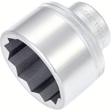 Hazet 1100Z-75 1″ Socket ∙ 12-point outer profile ∙ 75 mm