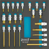 Hazet 163-119/23  Screwdriver socket set
