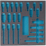 Hazet 163-119L 2-component soft foam insert