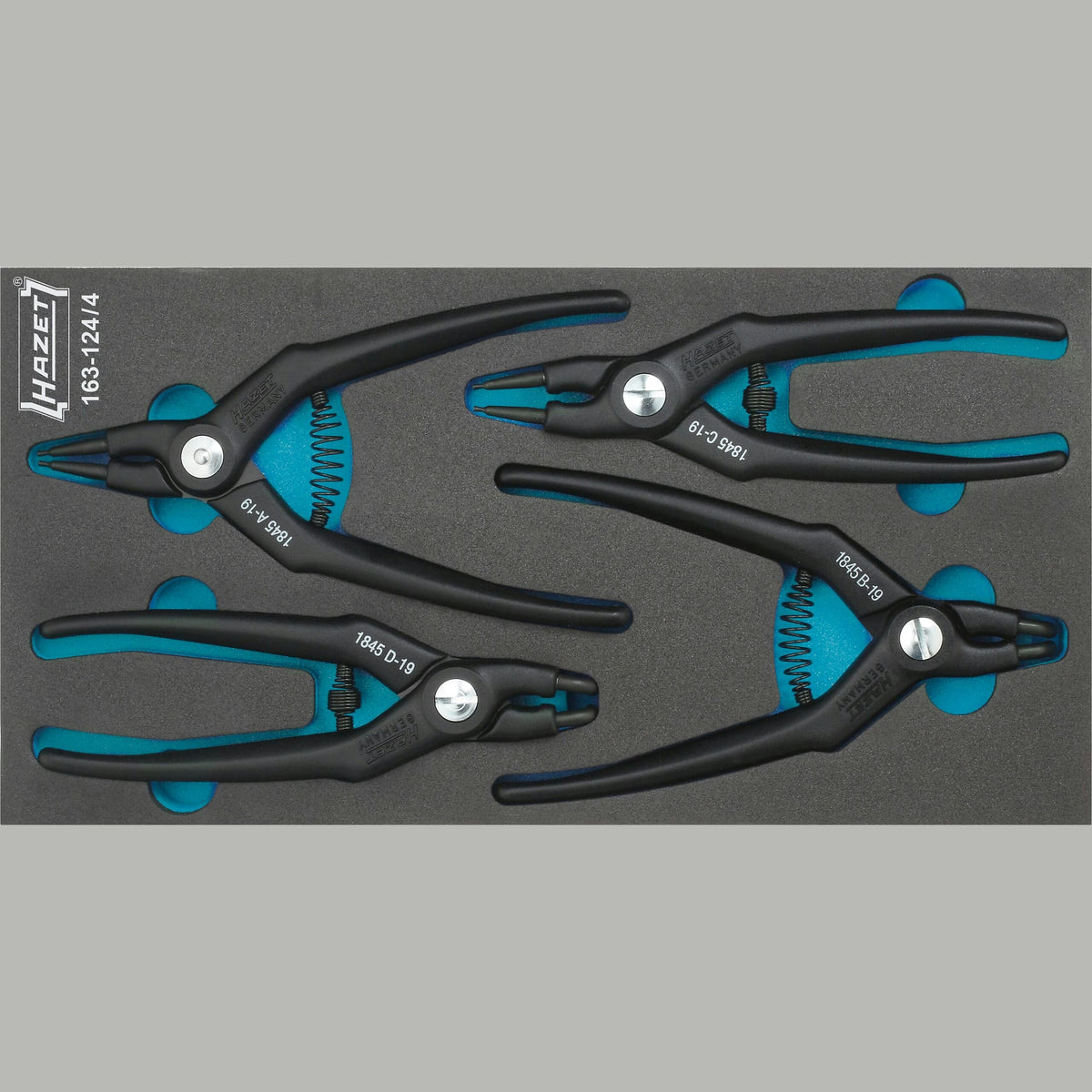 Hazet 163-124/4 Circlip pliers set