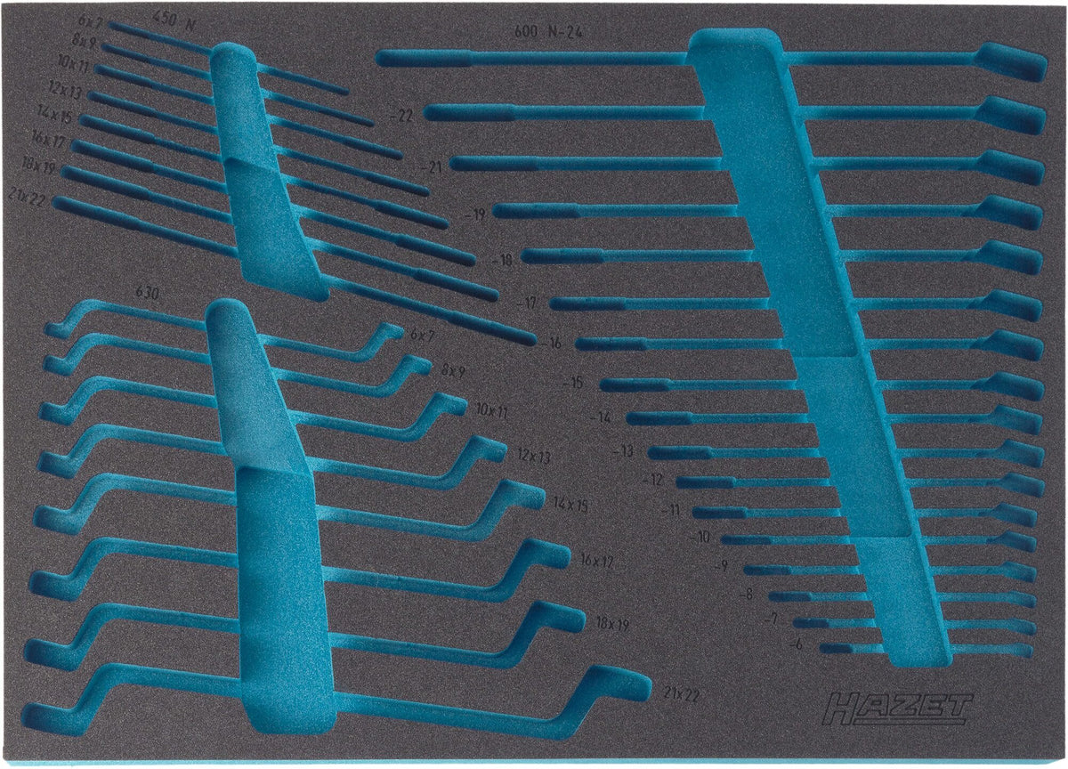 Hazet 163-140L 2-component soft foam insert