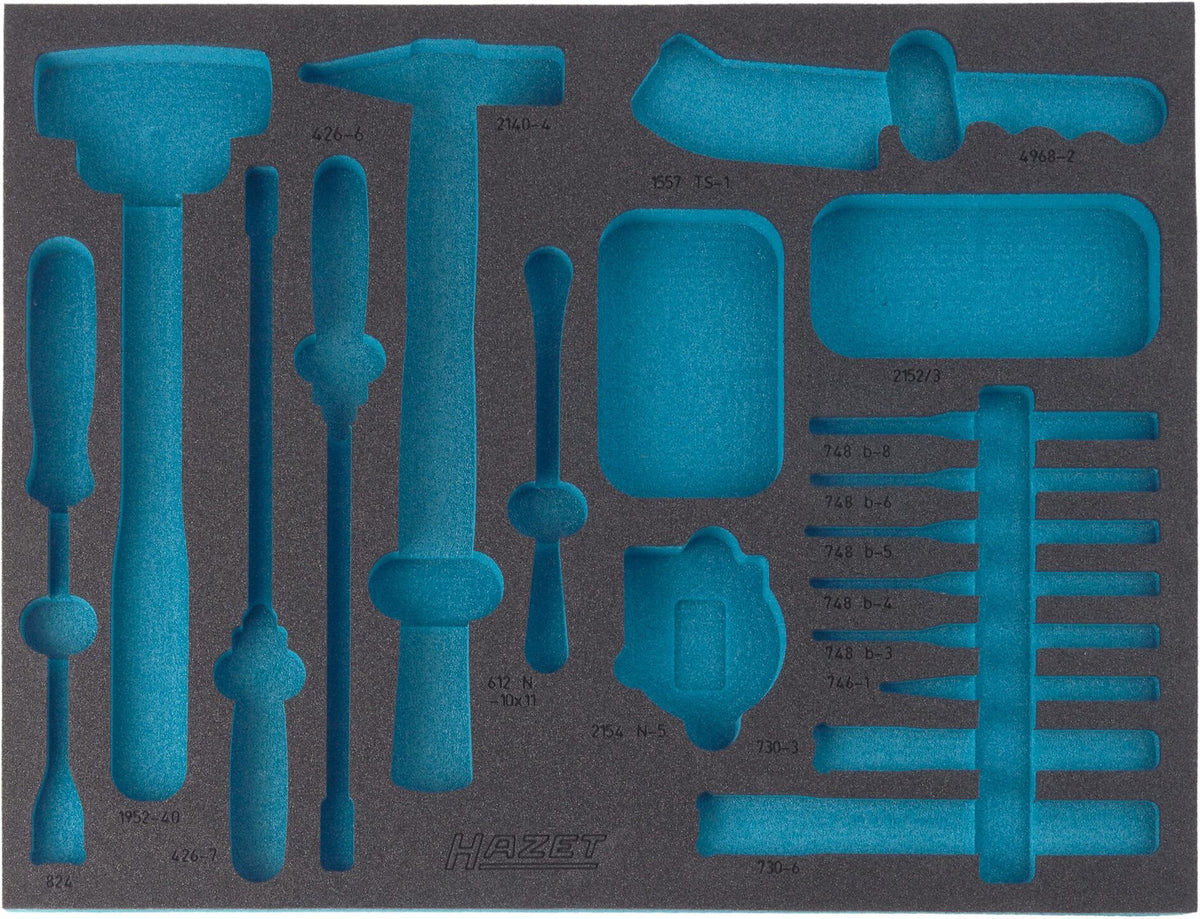Hazet 163-143L 2-component soft foam insert
