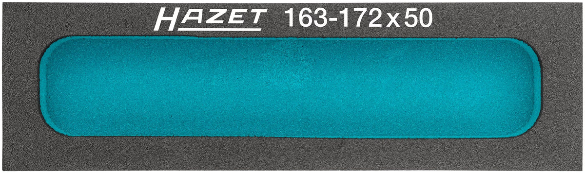 Hazet 163-172X50 2-component soft foam insert ∙ empty