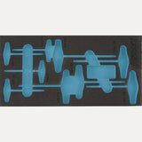 Hazet 163-182L 2-component soft foam insert