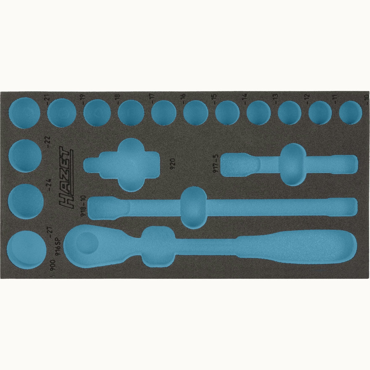 Hazet 163-191L 2-component soft foam insert