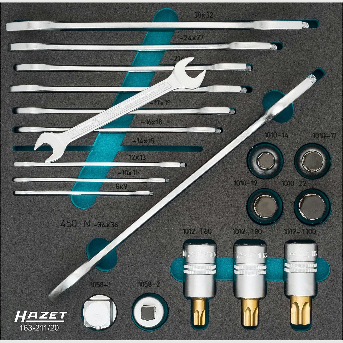 Hazet 163-211/20 Wrench / socket set